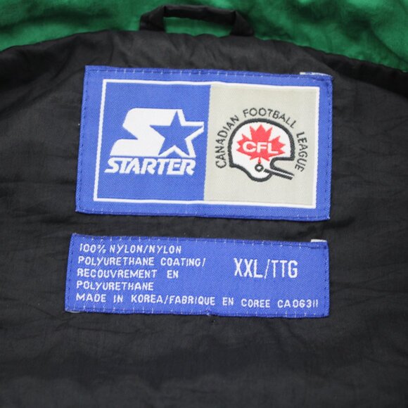 Vintage CFL Jacket - Gery Cup 1995 By Starter - Men's 2XL - Picture 11 of 11